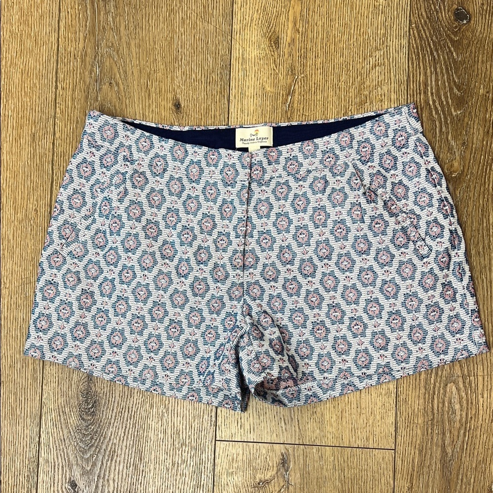 Marine Layer Japanese Weave Shorts Size 8